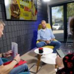 Mateusz „Big Boy” Borkowski - gość audycji „Dzień dobry to Ja! Rozmowy inne niż wszystkie w Radiu Kielce” / Fot. Piotr Kwaśniewski – Radio Kielce