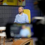Mateusz „Big Boy” Borkowski - gość audycji „Dzień dobry to Ja! Rozmowy inne niż wszystkie w Radiu Kielce” / Fot. Piotr Kwaśniewski – Radio Kielce