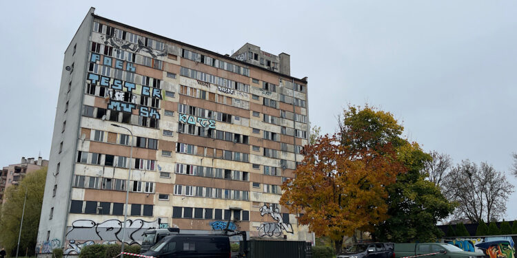 20.10.2026. Kielce. Ul. Młoda. Ćwiczenia służb / Fot. Wiktor Taszłow - Radio Kielce