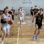 24.10.2026. Kielce. II liga koszykarzy: UJK Kielce - Siarka Tarnobrzeg / Fot. Kamil Król - Radio Kielce