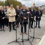 13.10.2026. Lipie. Przebudowany odcinek drogi powiatowej / Fot. Marta Gajda-Kruk - Radio Kielce