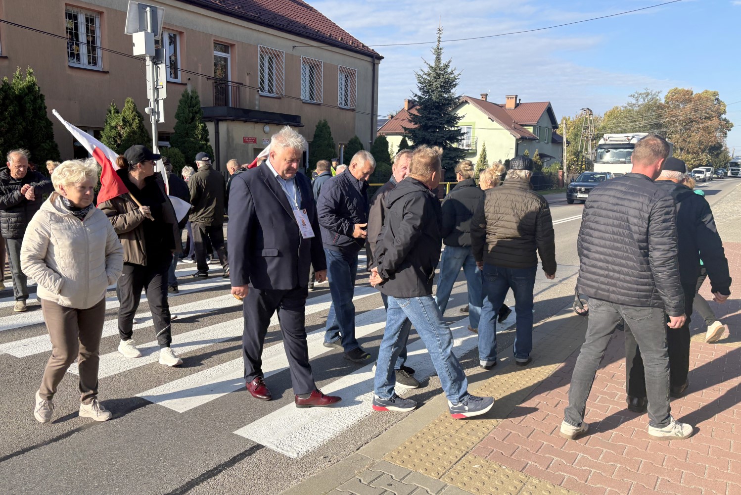 „Droga życia” zamiast obwodnicy. Mieszkańcy Dobrowody i Olganowa po raz drugi protestowali