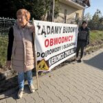 21.10.2026. Dobrowoda. Protest mieszkańców / Fot. Marta Gajda-Kruk - Radio Kielce