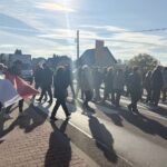 21.10.2026. Dobrowoda. Protest mieszkańców / Fot. Marta Gajda-Kruk - Radio Kielce