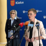6.10.2026. Kielce. Konferencja prezydent Kielc Agaty Wojdy / Fot. Natalia Bilska – Radio Kielce