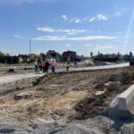 08.10.2026. Sandomierz. Budowa mostu na Wiśle / Fot. Grażyna Szlęzak-Wójcik - Radio Kielce
