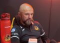 Na zdjęciu: Rafał Wójcik, trener KSZO 1929 Ostrowiec / Fot. Kamil Król - Radio Kielce