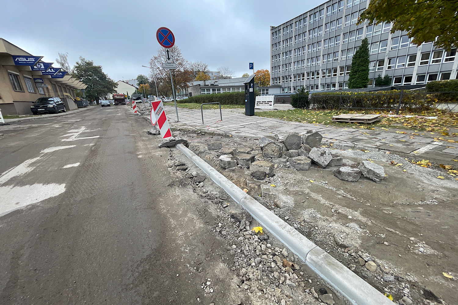 Miasto realizuje ostatnie w tym roku remonty dróg