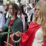 11.10.2026. Sandomierz. Akcja pn. „Żywe witryny i obrazy historii” / Fot. Grażyna Szlęzak-Wójcik - Radio Kielce