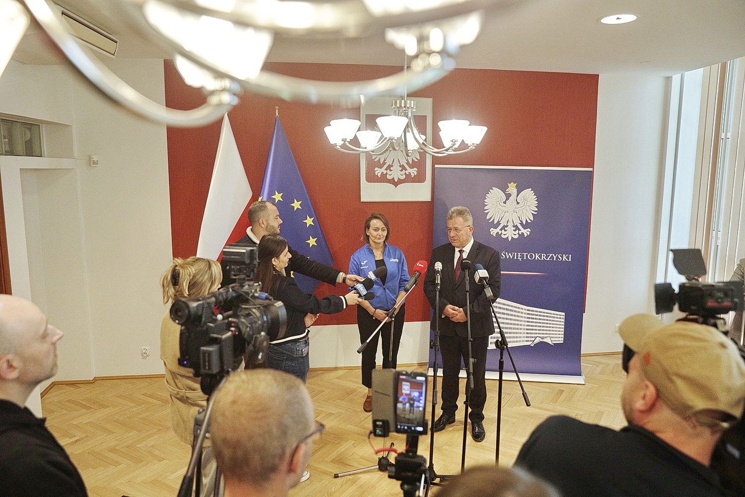 01.10.2026. Kielce. Świętokrzyski Urząd Wojewódzki. Konferencja dot. wydarzenia „Bieg Niepodległości” / Fot. Jarosław Kubalski - Radio Kielce