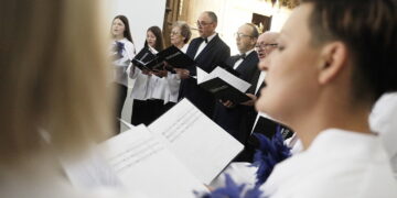 Zaśpiewali chóralnie w murach najstarszego sanktuarium