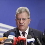 09.10.2026 Kielce. Konferencja wojewody, policji i kuratora dotycząca sytuacji w szkołach i podjętych działań prewencyjnych. Wojewoda Józef Bryk / Fot. Jarosław Kubalski - Radio Kielce