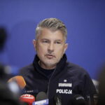 09.10.2026 Kielce. Konferencja wojewody, policji i kuratora dotycząca sytuacji w szkołach i podjętych działań prewencyjnych. Komendant wojewódzki Policji w Kielcach nadinsp. Zbigniew Nowak / Fot. Jarosław Kubalski - Radio Kielce