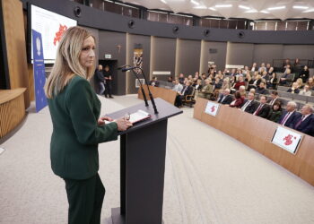 12.10.2026. Kielce. Świętokrzyski Urząd Wojewódzki. Konferencja pod hasłem „Fundusze Europejskie dla  dla obronności" / Fot. Jarosław Kubalaski - Radio Kielce