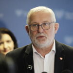 15.10.2026 Kielce. Konferencja Koalicji Obywatelskiej. Poseł Lucjan Pietrzczyk / Fot. Jarosław Kubalski - Radio Kielce