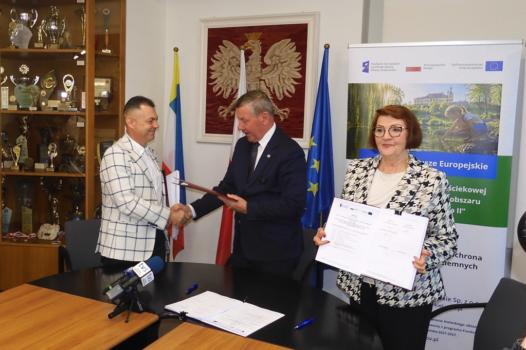 Rozbudowa kanalizacji na obrzeżach Kielc