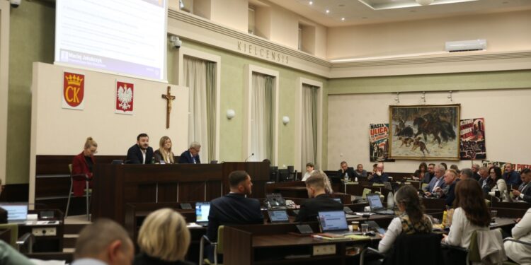 15.10.2026. Kielce. Sesja Rady Miasta Kielce / Fot. Natalia Bilska (Radio Kielce)
