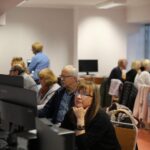 19.10.2026. Kielce. Zajęcia w ramach projektu „CyberŻonglerka – trening seniora w erze AI” / Fot. Maria Matys - Radio Kielce
