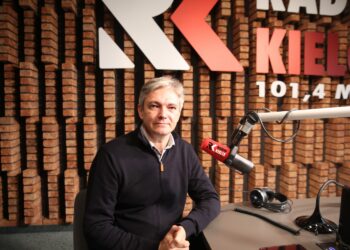 23.10.2026. Kielce. Radio Kielce. Rozmowa Dnia. Na zdjęciu: Adam Jarubas - europoseł PSL / Fot. Angelika Rejnowicz - Radio Kielce