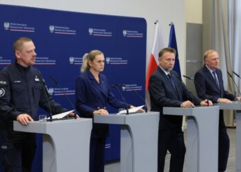 09.10.2026. Warszawa. Konferencja prasowa / Fot. PAP/Paweł Supernak