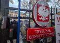 31.10.2026. Warszawa.Policja przed budynkiem Trybunału Konstytucyjnego w Warszawie / Fot. PAP/Radek Pietruszka