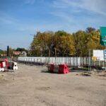 Bodowa mostu w Kunowie / źródło: Powiat Ostrowiecki - Facebook